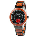 Couple watch wooden watch
